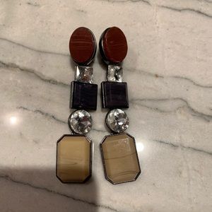 Zara unique dangle earrings